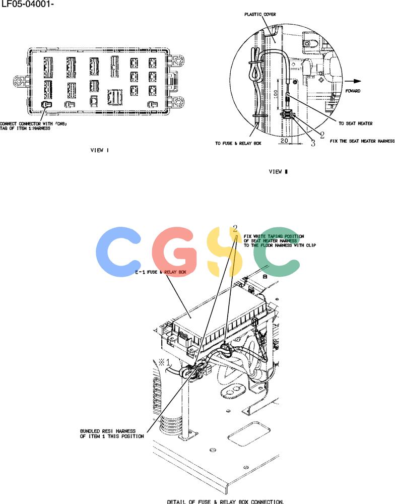 纽荷兰零件查询(E80BMSR) - CRAWLER EXCAVATOR ASN LF05-04001 - (N8TA18060) (321-60[2]) - HARNESS ASSY New Holland Constructuion