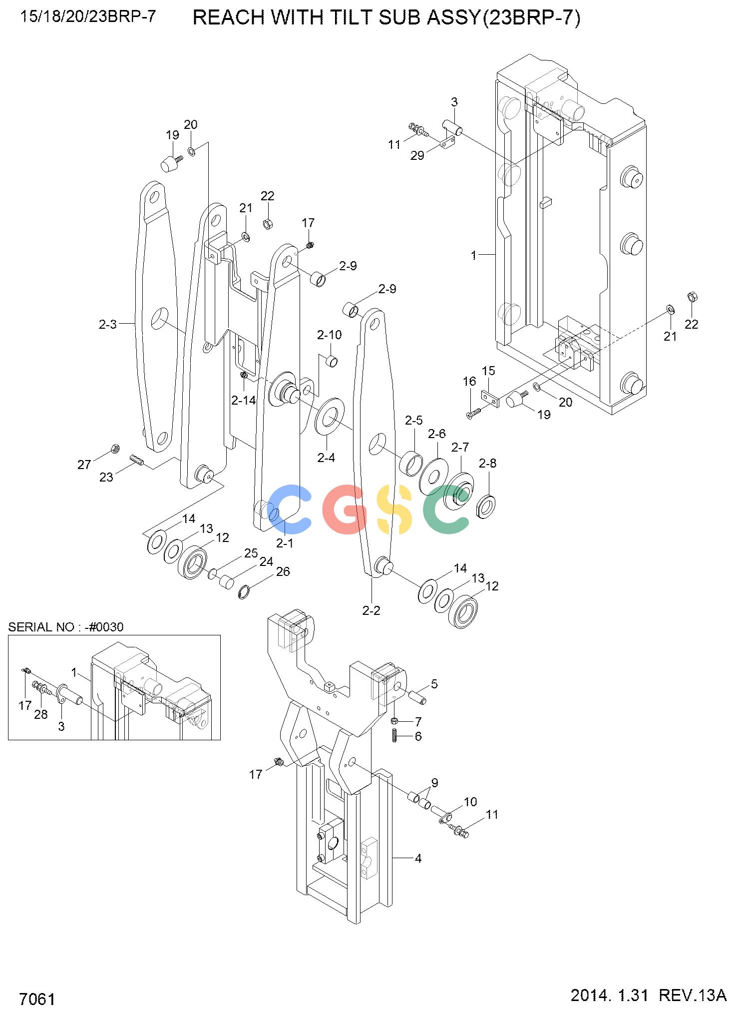 现代零件查询25/30LC-7M 3-SPOOL HYD PIPING 2EPC Hyundai 