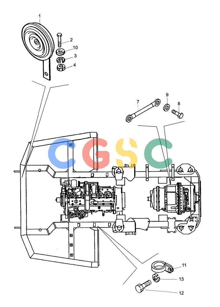 纽荷兰零件查询(AD250) - ARTICULATED DUMP TRUCK (7/01-) (6.720/1[02A]) - ELECTRIC COMPONENTS New Holland Constructuion