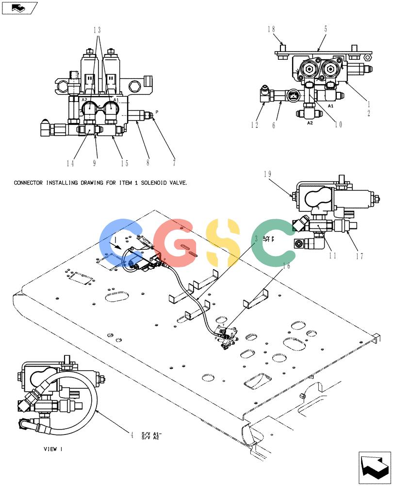 神钢零件查询(ED150-2) - BLADE RUNNER EXCAVATOR/DOZER ASN LH01-01001 (1/09-12/12) (01-035[01]) - CONTROL LINES, REMOTE (NIBBLER & BREAKER) Kobelco