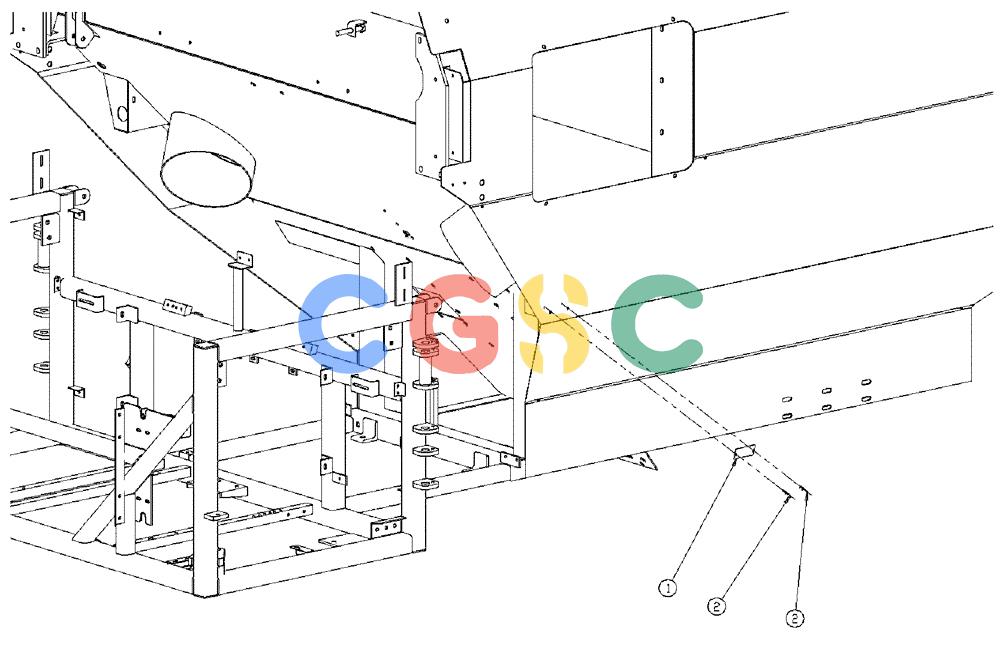 凯斯零件查询(438) - FLEX-AIR APPLICATOR - 1999 (2/99-3/03) (23-005) - SERIAL NUMBER PLATE Case Agriculture