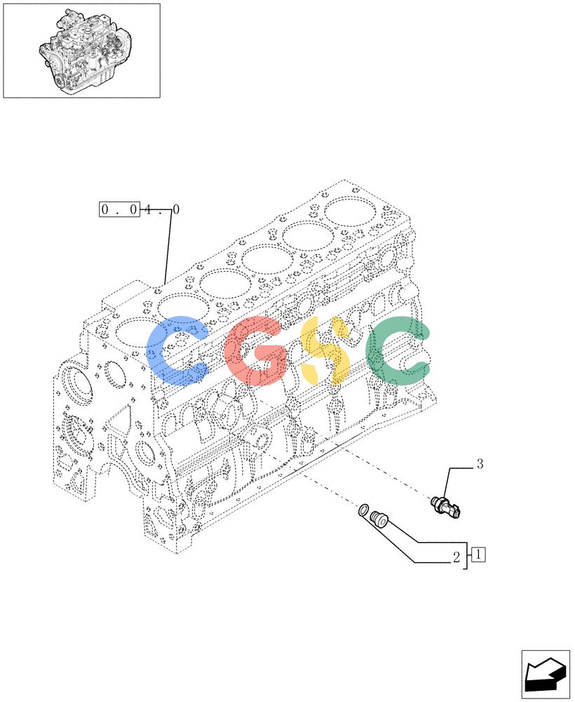 神钢零件查询(F4GE9684C J600) - ENGINE 504124795 - 920019900 (1/13-) (0.27.2[01]) - MOTOR SENSORS (504175892) Kobelco