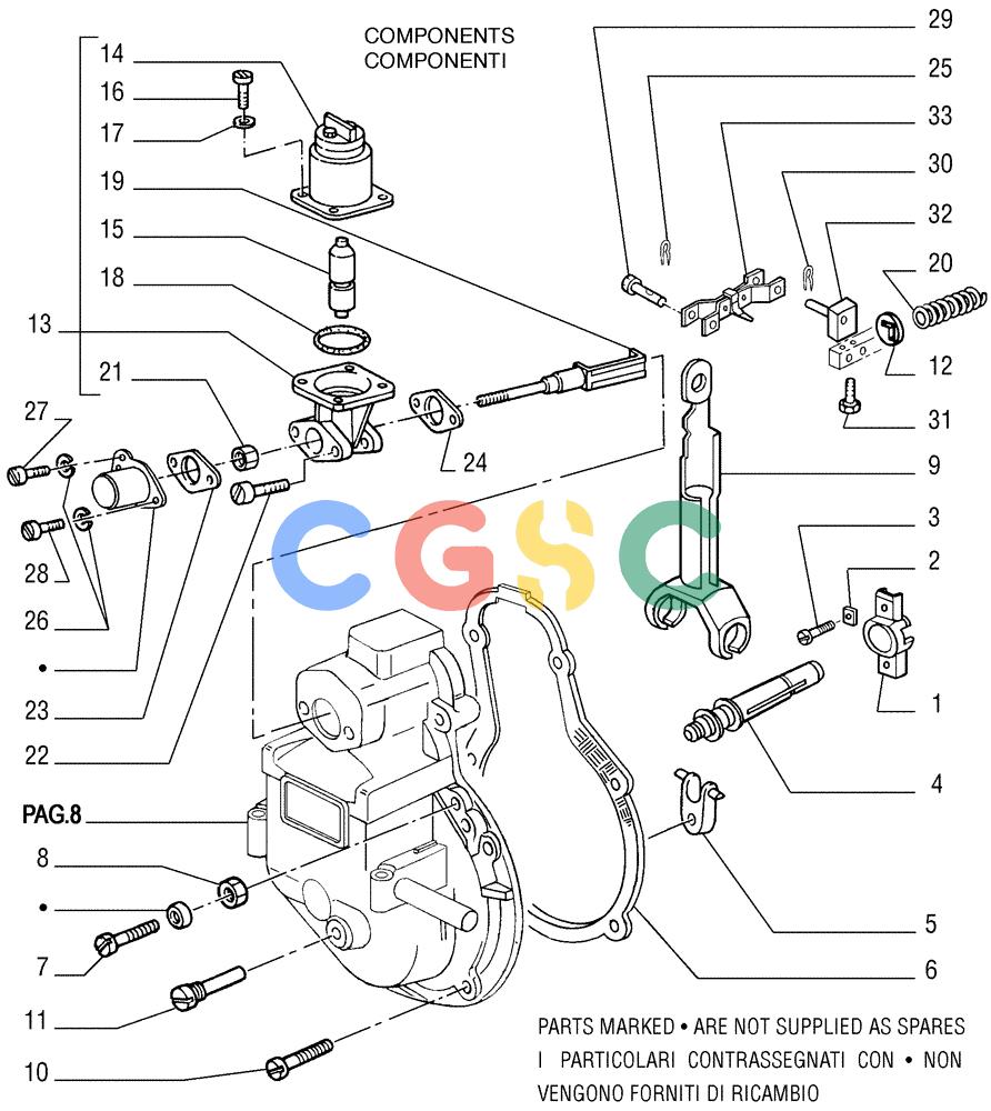 纽荷兰零件查询(FD255) - CRAWLER DOZER (N.A. VERSION) (7/95-) (0.140[09]) - INJECTION EQUIPMENT - REGULATOR New Holland Constructuion
