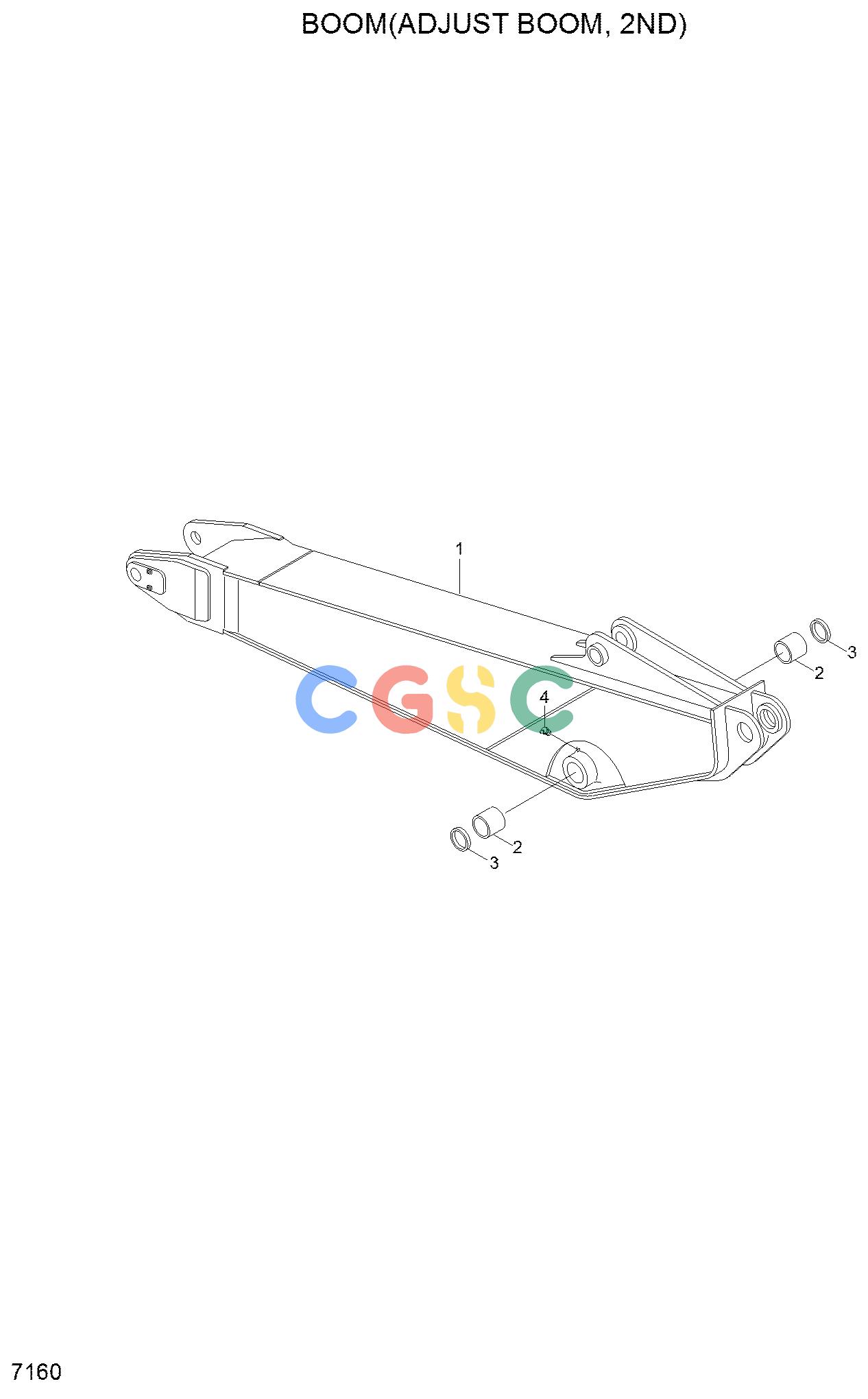现代零件查询25/30LC-7S LIFT CYLINDER (TF,TS-MAST, 25LC-7S)EPC Hyundai 