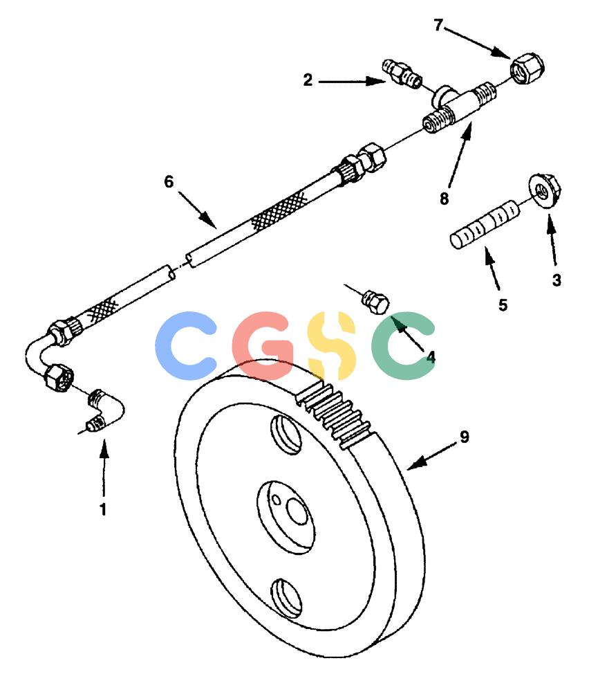 纽荷兰零件查询(DC100) - CRAWLER DOZER (N.A. VERSION) (4/00-) (0.203[03]) - PIPING - FUEL DC70 - DC80 - DC100 New Holland Constructuion