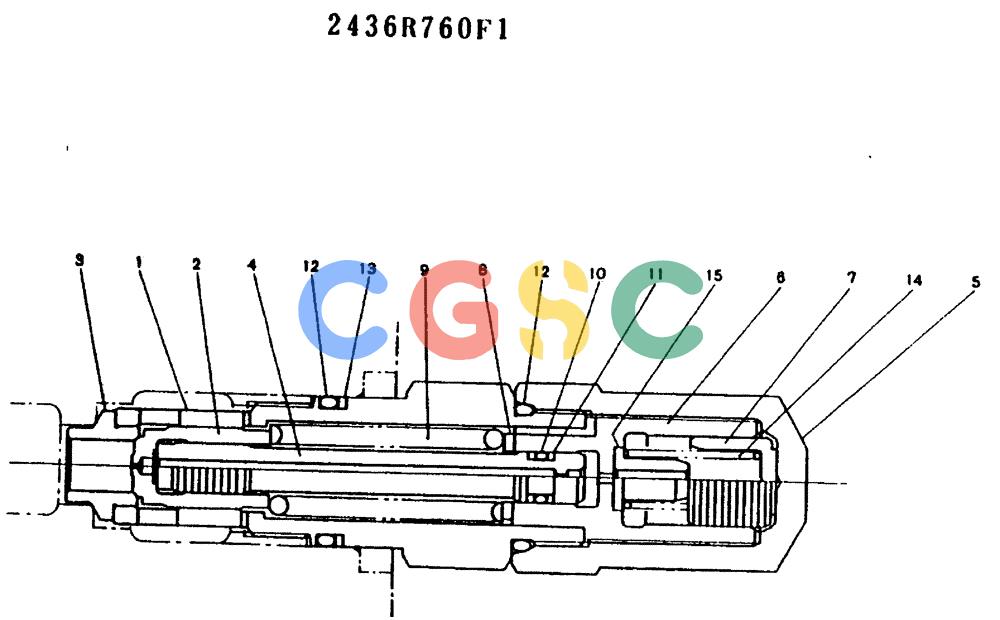 神钢零件查询(MD200BLC) - EXCAVATOR ASN YQ0565 (1/80-12/06) (11-006) - VALVE ASSY, RELIEF Kobelco