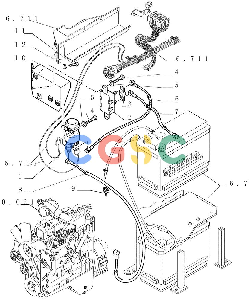 纽荷兰零件查询(DC180.B) - CRAWLER DOZER TIER 2 (3/03-) (9.710[01]) - COLD WEATHER STARTING AID - OPTIONAL CODE 76046696 New Holland Constructuion