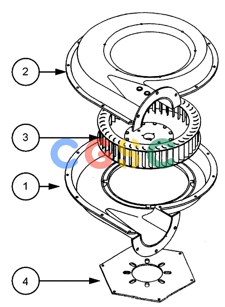 凯斯零件查询(437) - FLEX-AIR APPLICATOR (5/98-2/99) (01-012) - FAN, 6” CW Case Agriculture