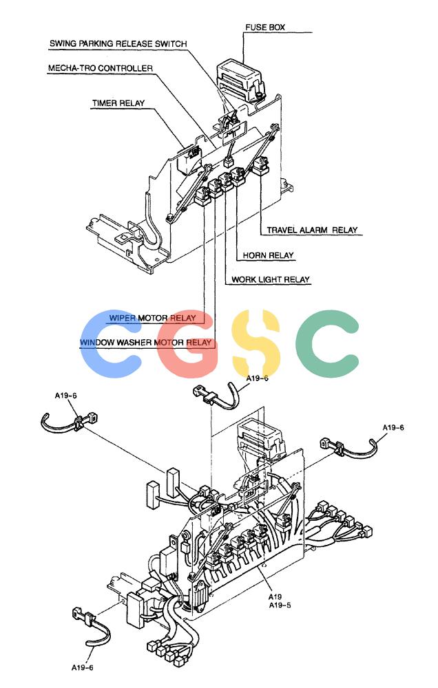 纽荷兰零件查询(E70) - MIDI CRAWLER EXCAVATOR (NA) (1/06-) (062) - CONTROLLER GROUP New Holland Constructuion