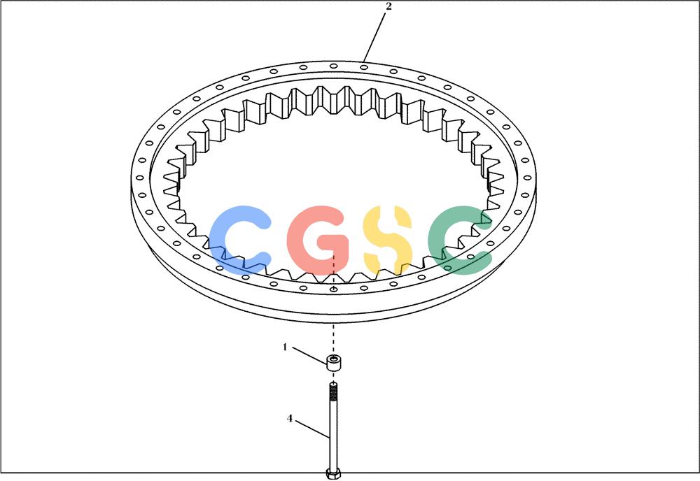 纽荷兰零件查询(EC450) - CRAWLER EXCAVATOR (SN: 750001-UP) (11/99-) (11.010[003]) - SWIVEL CONNECTION INSTALL.MATERIAL (S/N 750001-UP) New Holland Constructuion
