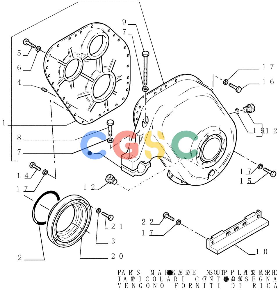 纽荷兰零件查询(DC150LT) - CRAWLER DOZER (6/00-) (1.277[01]) - FINAL DRIVE - CASE New Holland Constructuion