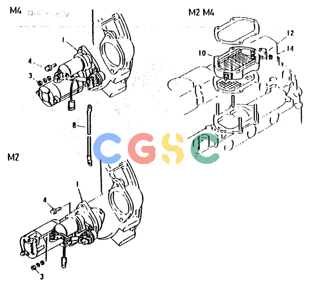 神钢零件查询(6D31-T) - MITSUBISHI DIESEL ENGINE - MD200BLC EXCAVATORS (1/06-12/06) (04-001) - STARTER GENERAL Kobelco