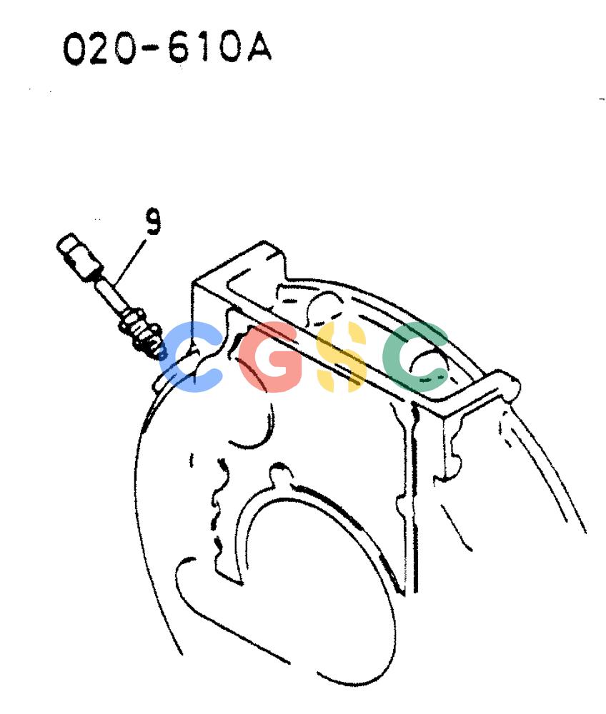 神钢零件查询(MD200C) - EXCAVATOR BTW YQU0701 - YQU2000 (1/80-12/06) (17-031) - TACHOMETER GEAR Kobelco