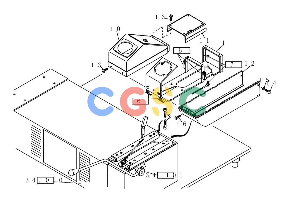 纽荷兰零件查询(EC215) - CRAWLER EXCAVATOR (11/99-) (34.140[001]) - BRACKET INSTALL.MATERIAL (S/N 721501-721689) New Holland Constructuion