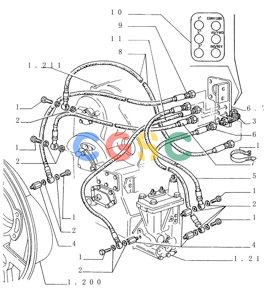 纽荷兰零件查询(FD145) - CRAWLER DOZER (N.A. VERSION) (10/98-) (9.756[01]) - HYDRAULIC DIAGNOSTIC SYSTEM - OPTIONAL CODE 79101449 New Holland Constructuion