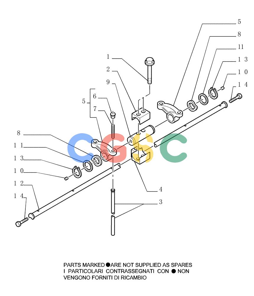 纽荷兰零件查询(DC180LGP) - CRAWLER DOZER (2/01-) (0.060[03]) - CYLINDER HEAD New Holland Constructuion