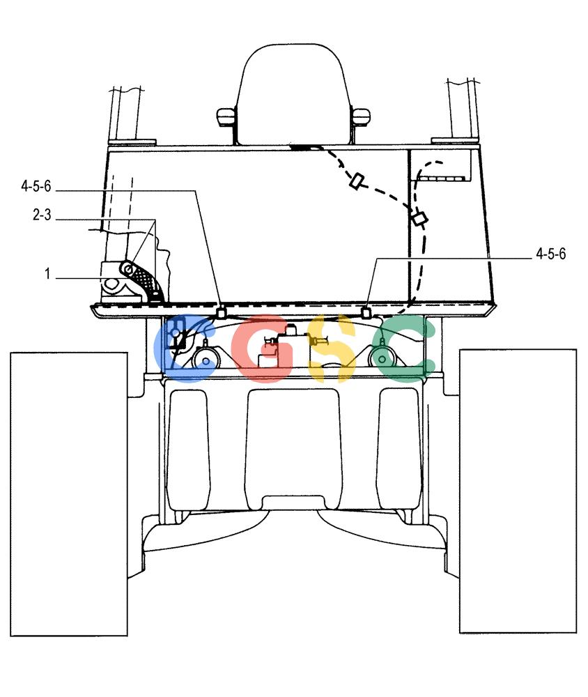 纽荷兰零件查询(FD175) - CRAWLER DOZER (N.A. VERSION)(S/N 061640 & AFTER) (1/93-) (6.711[03]) - ELECTRIC WIRING - ELECTRICAL SYSTEM New Holland Constructuion