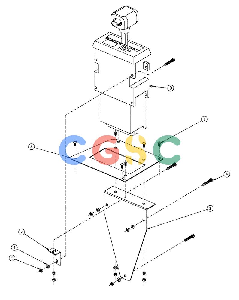 凯斯零件查询(FLX3330B) - FLOATER (12/99-9/02) (03-007) - SELECTOR ASSEMBLY Case Agriculture