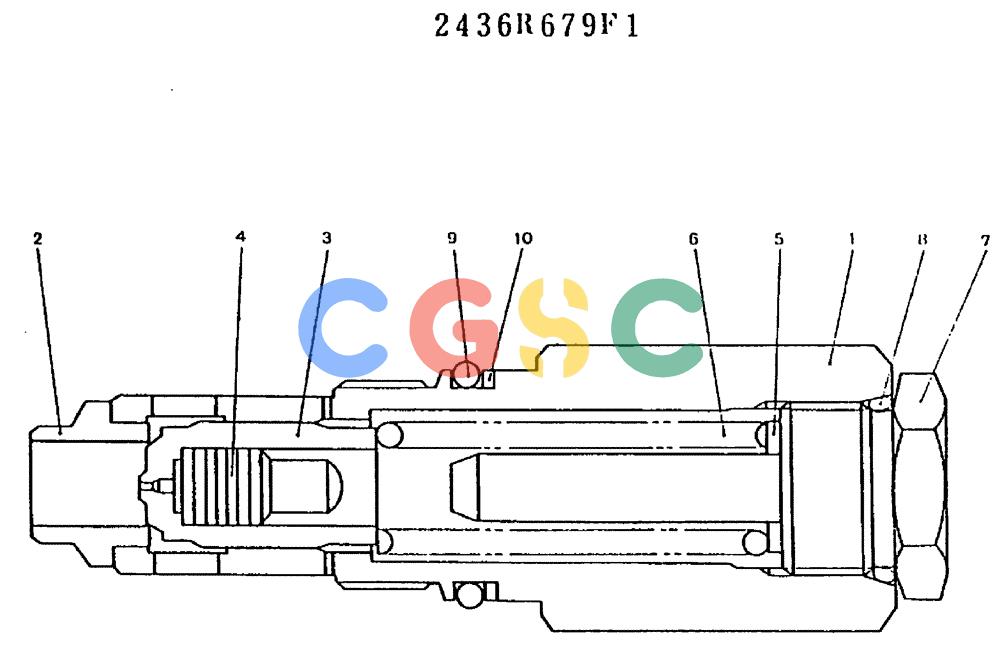 神钢零件查询(MD180LC) - EXCAVATOR ASN YG0647 (1/80-12/06) (11-001) - VALVE ASSY, RELIEF Kobelco
