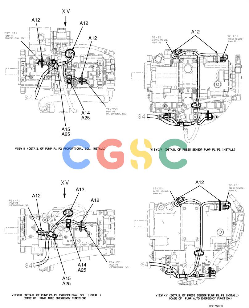 纽荷兰零件查询(E135B) - CRAWLER EXCAVATOR TIER 3 - ASN YH05-07001 (N8TA13006) (1/08-) (02-68[05]) - HARNESS ASSEMBLY, UPPER (YY13E00052F1), PAGE 5 OF 11 New Holland Constructuion
