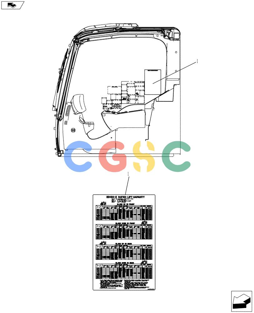 神钢零件查询(ED150-2) - BLADE RUNNER EXCAVATOR/DOZER ASN LH01-01001 (1/09-12/12) (06-002[00]) - NAME PLATE INSTALLATION Kobelco