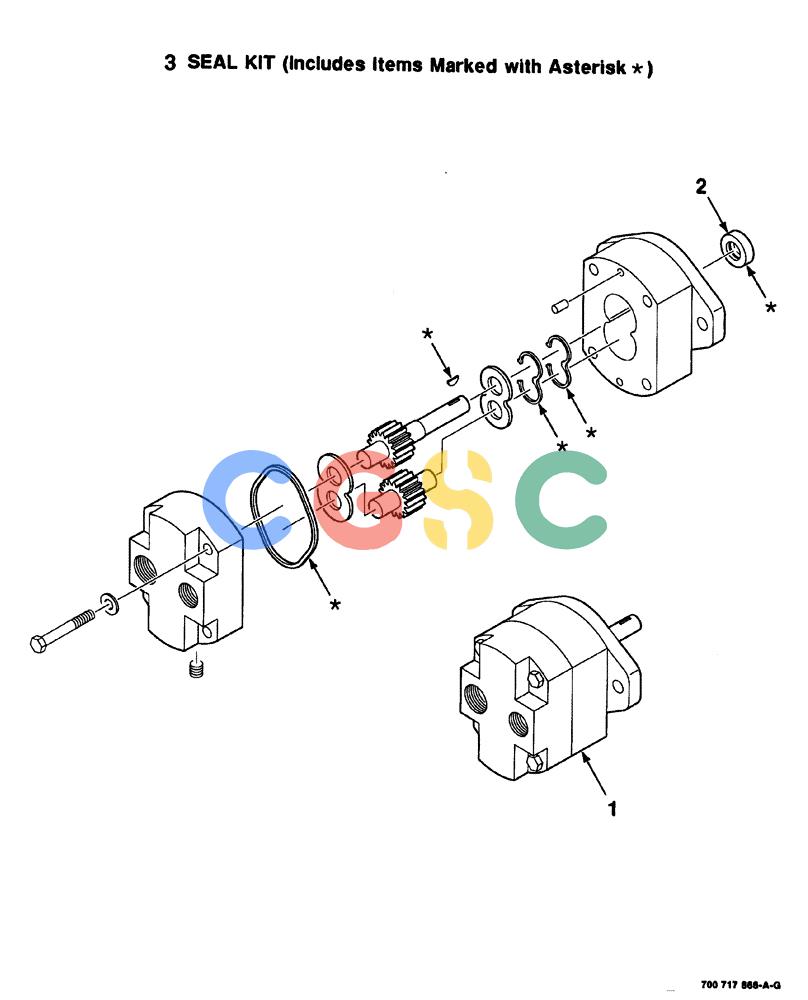 凯斯零件查询(8575) - CASE IH MID-SIZE RECTANGULAR BALER (NORTH AMERICA) (1/95-12/00) (09-036) - HYDRAULIC PUMP ASSEMBLY, 700717866 HYDRAULIC PUMP ASSEMBLY COMPLETE Case Agriculture
