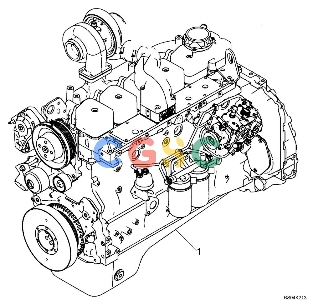 纽荷兰零件查询(DC95) - CRAWLER DOZER (8/04-) (02-09) - ENGINE New Holland Constructuion