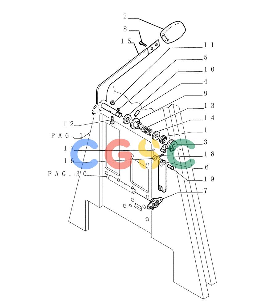 纽荷兰零件查询(DC180LT) - CRAWLER DOZER (5/00-) (9.652[29]) - ROPS CAB - COMPONENTS - OPTIONAL CODE 76069709 New Holland Constructuion