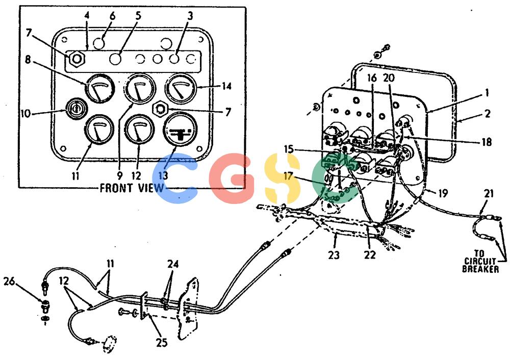 纽荷兰零件查询(65B) - MOTORGRADERS (L1.02[001A]) - INSTRUMENT PANEL & WIRING New Holland Constructuion