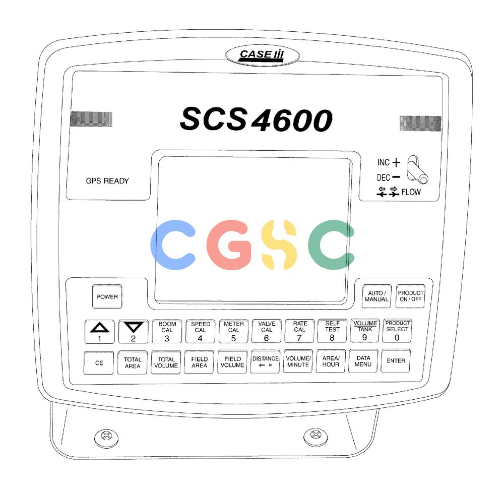 凯斯零件查询(810) - FLEX-AIR APPLICATOR - 2009 (9/09-12/11) (13-004[01]) - CONTROLLER, SCS4600 Case Agriculture