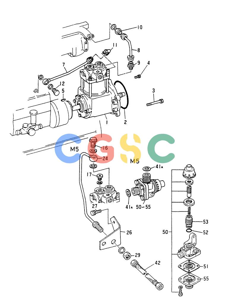神钢零件查询(6D22-TC) - MITSUBISHI DIESEL ENGINE - K909A, K912A, K916, & K935 (1/76-12/06) (01-027[01]) - AIR COMPRESSOR GENERAL Kobelco