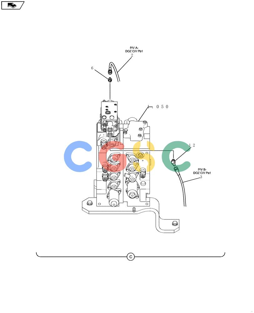纽荷兰零件查询(E235BSR) - CRAWLER EXCAVATOR (5/07-) (1.082[05]) - PILOT PIPING - 2-PIECE BOOM New Holland Constructuion