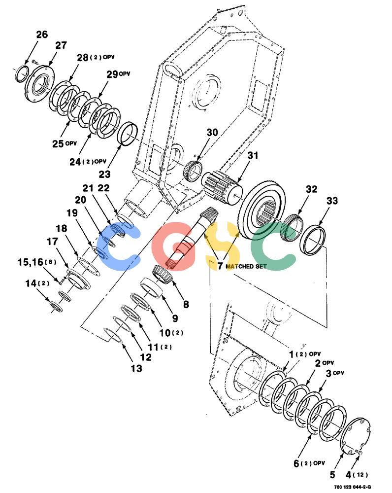 凯斯零件查询(8575) - CASE IH MID-SIZE RECTANGULAR BALER (NORTH AMERICA) (1/95-12/00) (02-028) - GEARBOX ASSEMBLY - CONTINUED Case Agriculture