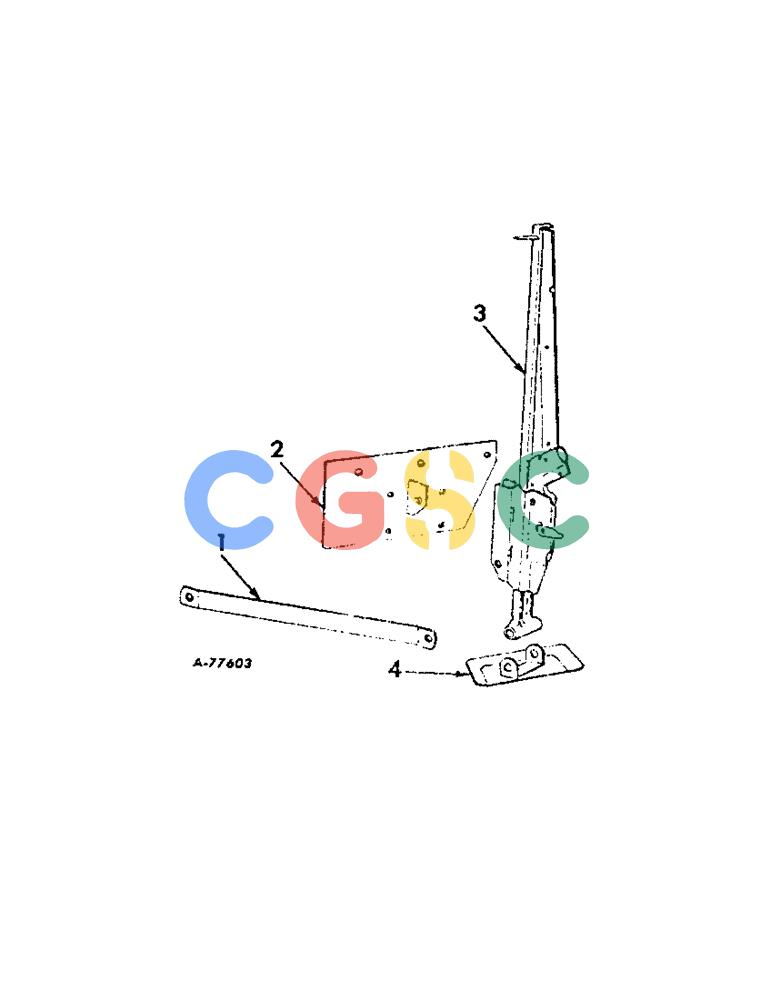 凯斯零件查询(57) - INTERNATIONAL HARVESTER RECTANGULAR BALER (1/57-12/72) (A-12) - LIFTING JACK Case Agriculture