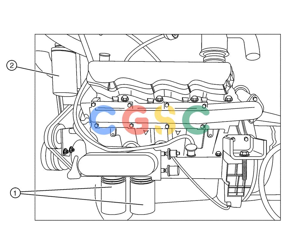 凯斯零件查询(FLX3330B) - FLOATER (12/99-9/02) (02-004[02]) - ENGINE REPLACEMENT PARTS (FLX3300B CAT ENGINE & FLX3330B) Case Agriculture