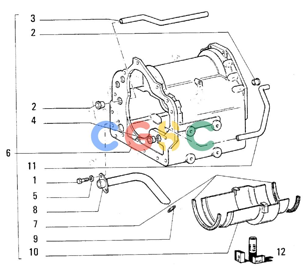 纽荷兰零件查询(FL5B) - CRAWLER LOADER (B2.01/1[003]) - TRANSMISSION New Holland Constructuion