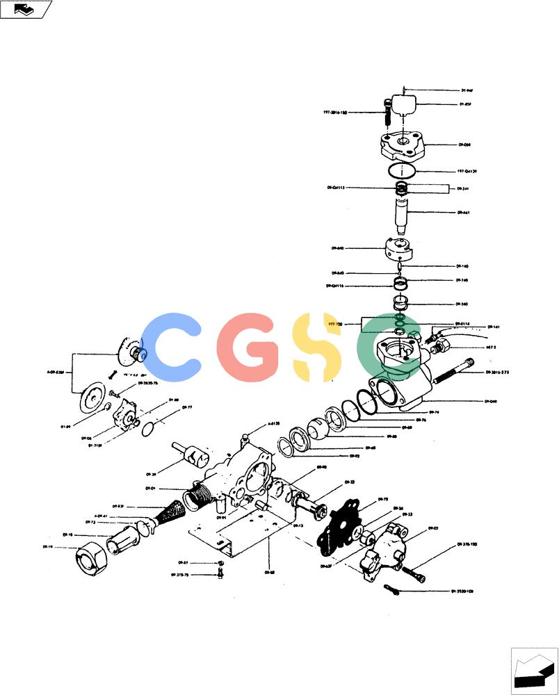 凯斯零件查询(4100 II) - DMI APPLICATOR - 1990 (1/90-12/95) (35.106.04) - B-9500 REGULATOR PARTS LIST Case Agriculture