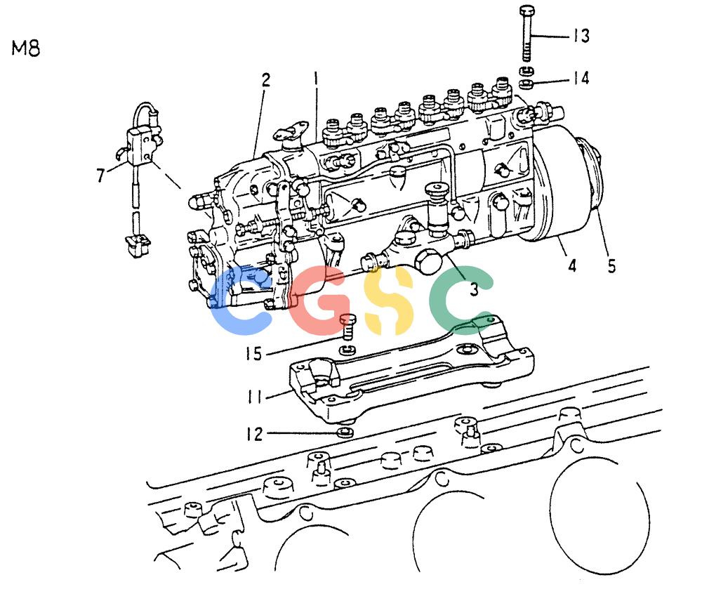 神钢零件查询(8DC9-T) - MITSUBISHI DIESEL ENGINE - K914 & K975 (1/79-12/06) (03-001[02]) - FUEL INJECTION PUMP GENERAL Kobelco