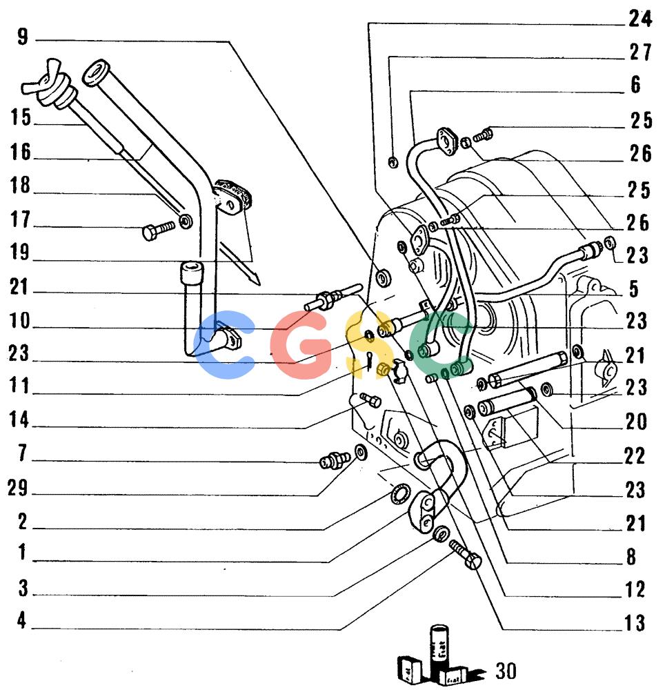纽荷兰零件查询(FL14E) - CRAWLER LOADER (B2.01[004]) - TRANSMISSION New Holland Constructuion