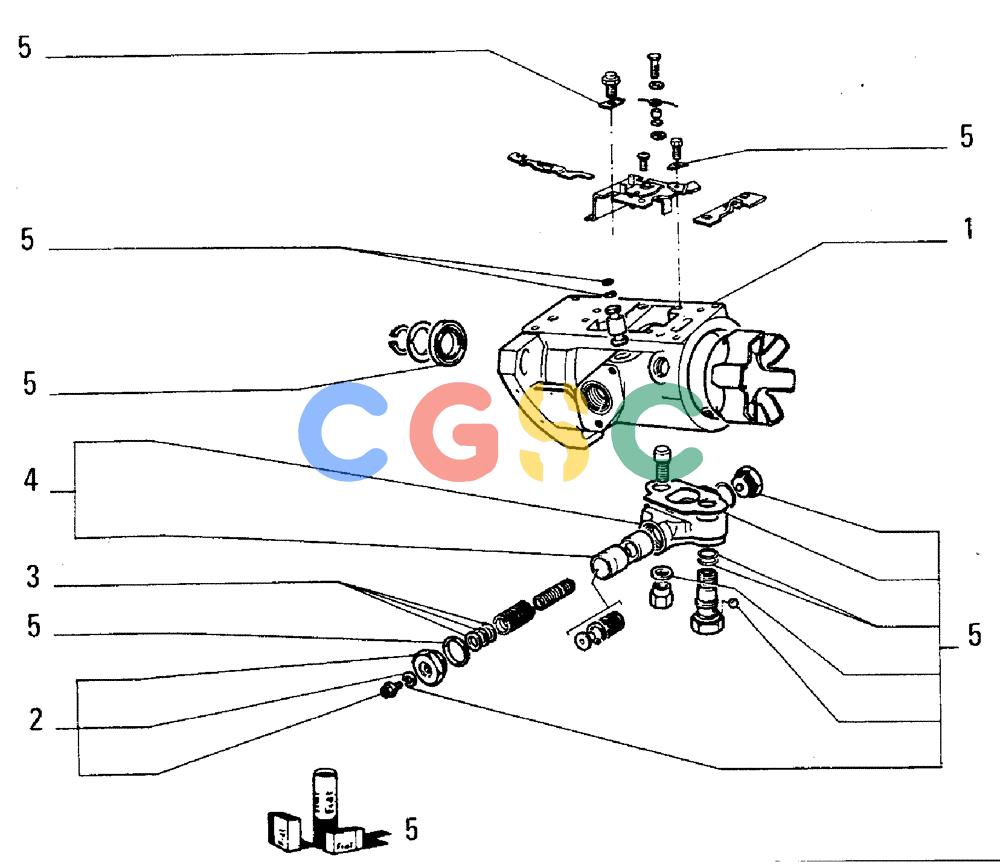纽荷兰零件查询(FL5B) - CRAWLER LOADER (A2.27[003]) - INJECTION PUMP New Holland Constructuion