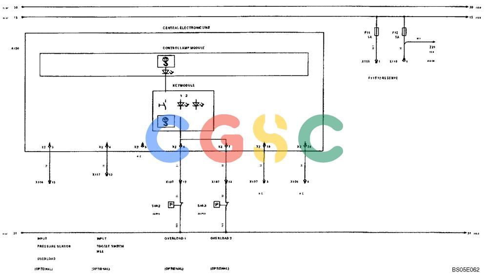 纽荷兰零件查询(EC270) - CRAWLER EXCAVATOR (7/00-) (31.050[012]) - ELECTRICAL COMPON. I.CIRCUIT DIAGRAM (S/N 727002-UP) New Holland Constructuion
