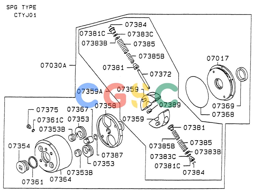 神钢零件查询(6D22-TC) - MITSUBISHI DIESL ENGINE - SK EXCAVATORS (1/06-12/06) (03-005[01]) - AUTOMATIC TIMER Kobelco
