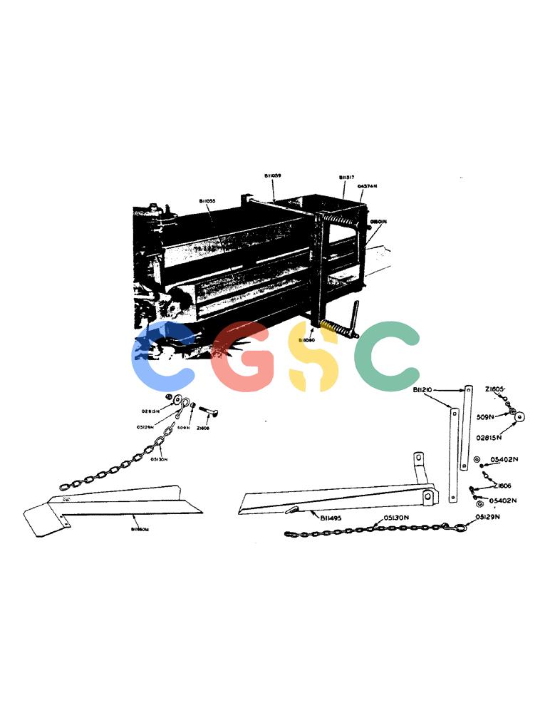 凯斯零件查询(130) - CASE TWINE TIE RECTANGULAR BALER (1/55-12/72) (17) - BALE TENSION Case Agriculture
