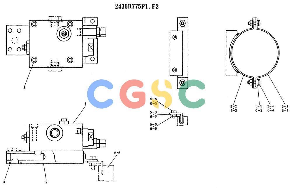 神钢零件查询(K904) - MARK II EXCAVATOR ASN YW1119 (1/88-12/03) (11-011) - VALVE ASSY, HOLDING Kobelco