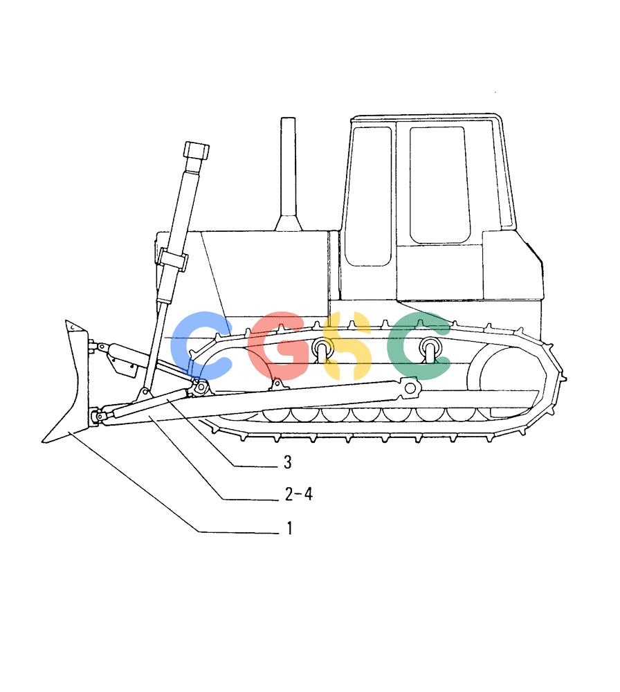 纽荷兰零件查询(FD175) - CRAWLER DOZER (N.A. VERSION)(S/N 061640 & AFTER) (1/93-) (9.472[01]) - ANGLEDOZER (HA) - MECHANIC TILT - OPTIONAL CODE 76033016 New Holland Constructuion