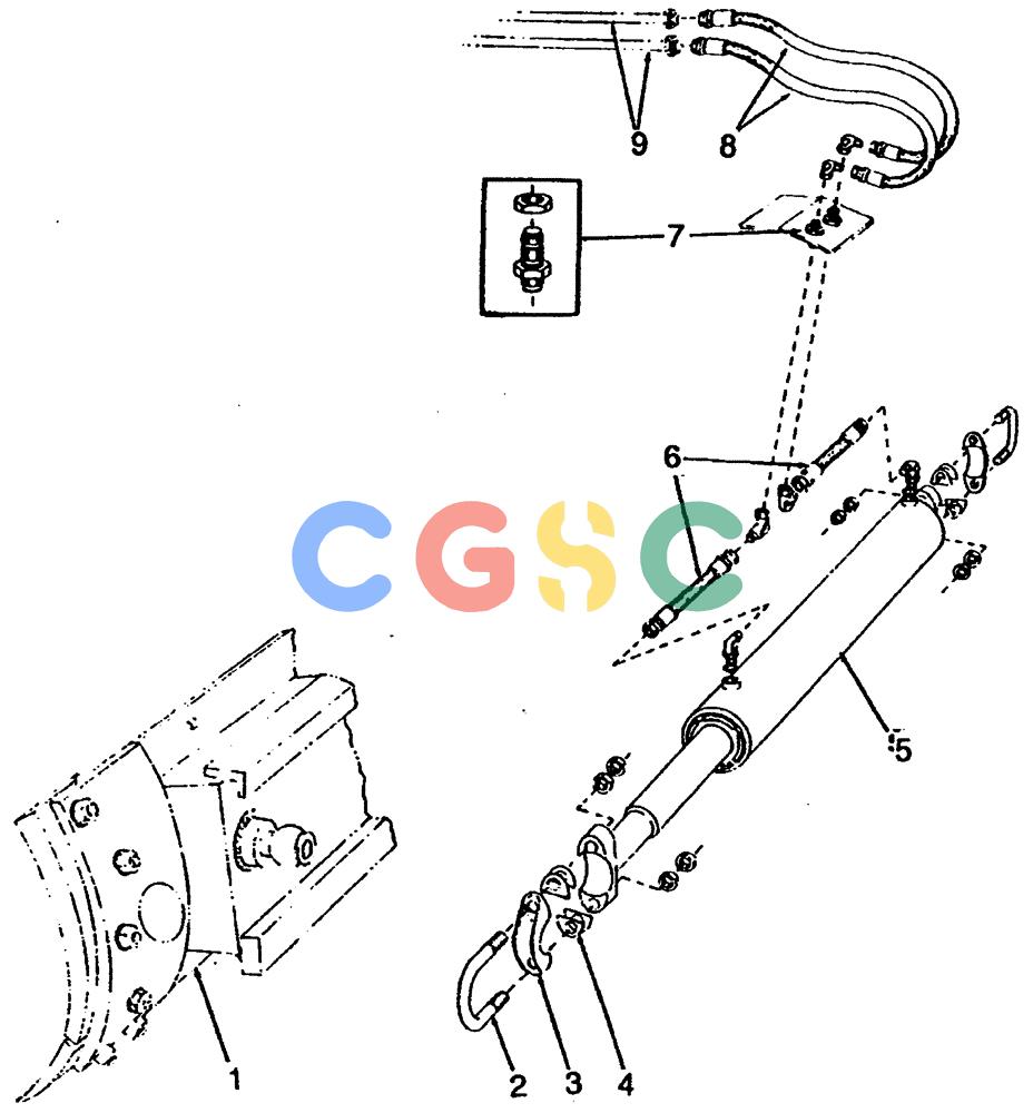 纽荷兰零件查询(65B) - MOTORGRADERS (E3.02[003]) - MOLDBOARD POWER SHIFT New Holland Constructuion