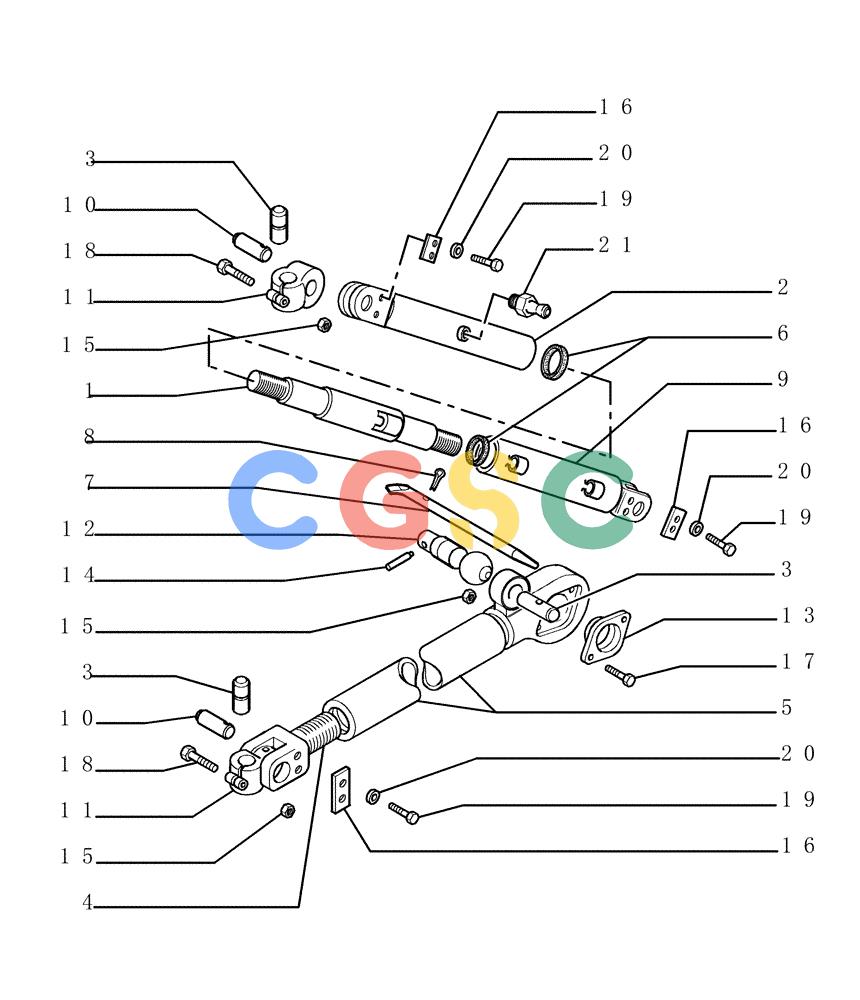 纽荷兰零件查询(DC180PS) - CRAWLER DOZER (11/00-) (9.476[02]) - MECHANIC TILT - STRUTS - VERSION (01-02) - OPTIONAL CODE 76035823 New Holland Constructuion
