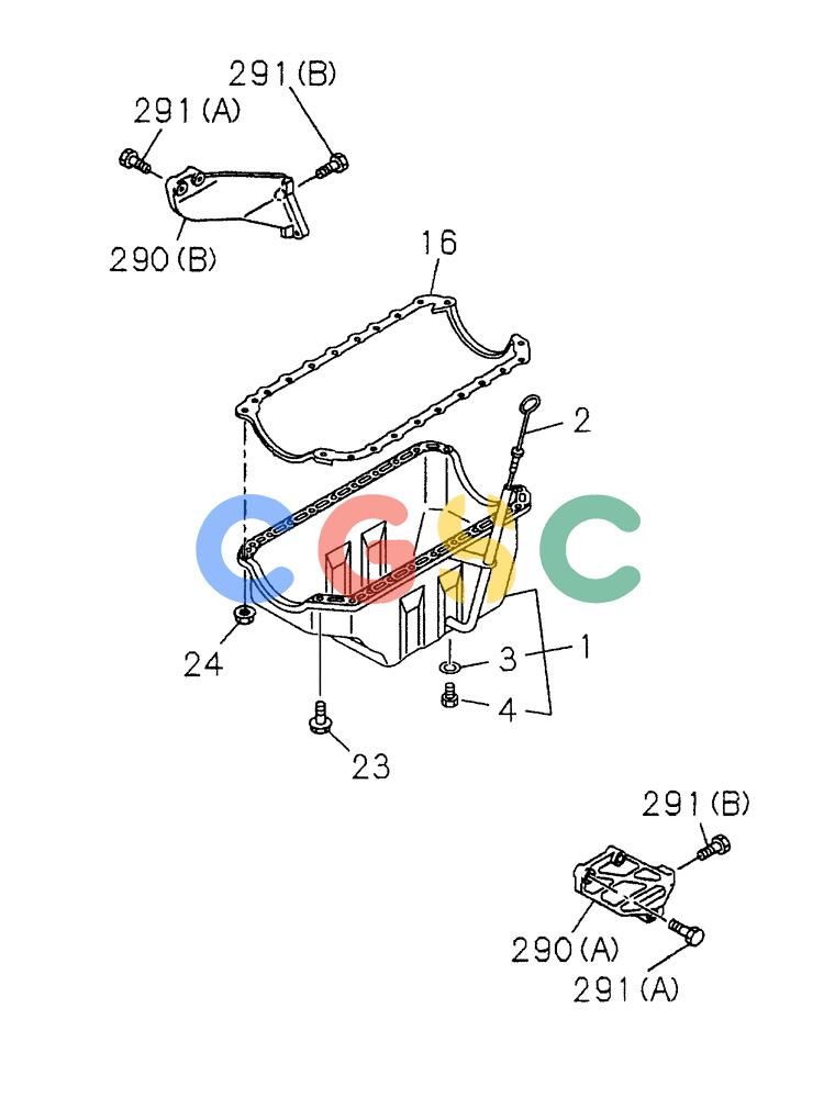 纽荷兰零件查询(E70) - MIDI CRAWLER EXCAVATOR (NA) (1/06-) (183) - OIL PAN - OIL LEVEL New Holland Constructuion