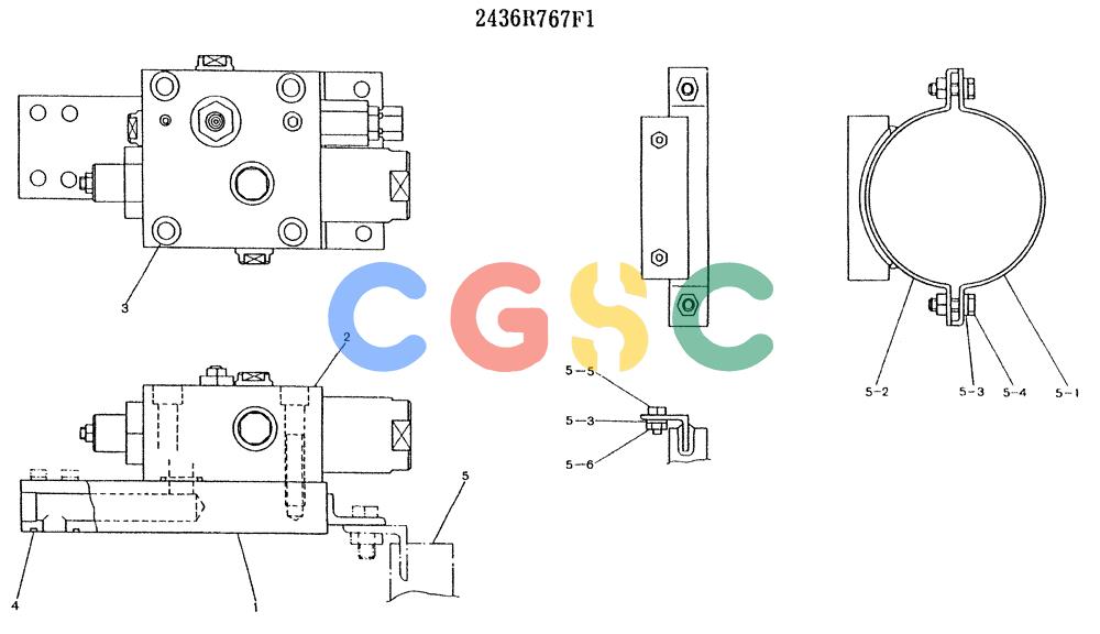 神钢零件查询(K907LC) - MARK II EXCAVATOR ASN YQ0565 (GLOBAL) (1/87-12/03) (11-008) - VALVE ASSY, HOLDING Kobelco