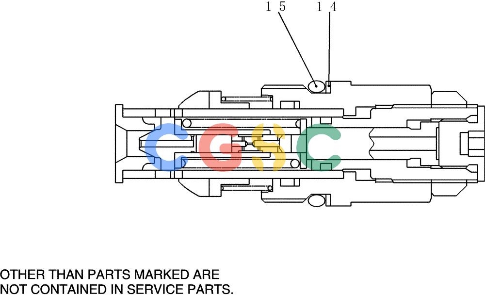 纽荷兰零件查询(E80BMSR) - CRAWLER EXCAVATOR ASN LF05-04001 - (N8TA18060) (HC325[1]) - VALVE ASSY, RELIEF New Holland Constructuion